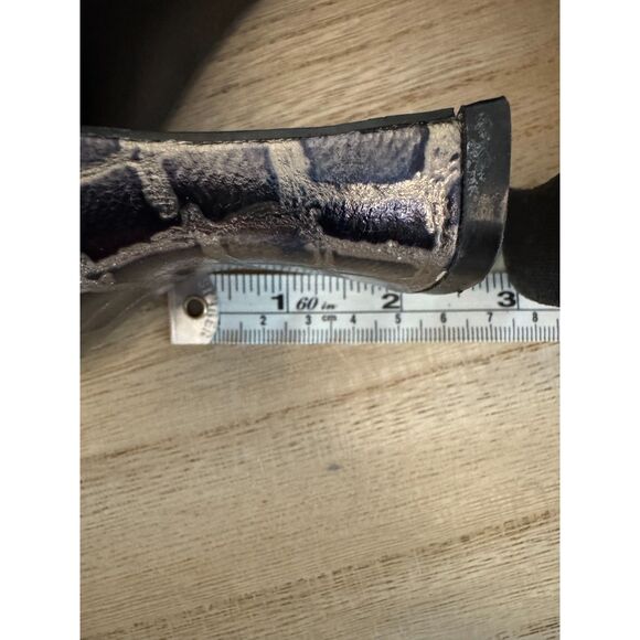 Bellini Embossed Pumps (Silver Croc Pattern) - Picture 11 of 11